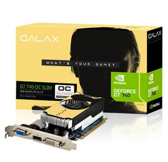 Περισσότερες πληροφορίες για "GALAX GeForce GT 740 OC SLIM 2GB"