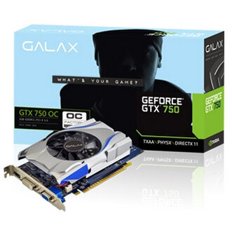 Περισσότερες πληροφορίες για "GALAX GeForce GTX 750 OC 2GB"