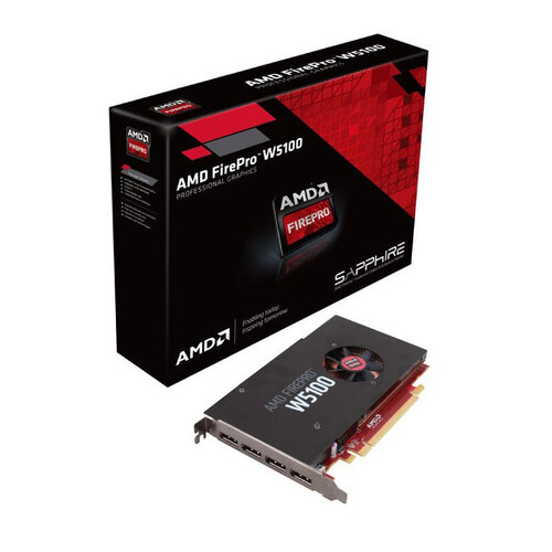 Περισσότερες πληροφορίες για "Sapphire AMD FirePro W5100 4GB"