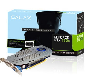 Περισσότερες πληροφορίες για "GALAX GeForce GTX 750 TI Razor 2GB"