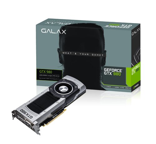 Περισσότερες πληροφορίες για "GALAX GeForce GTX 980 4GB"