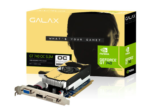 Περισσότερες πληροφορίες για "GALAX GeForce GT 740 EX OC Slim 1GB"