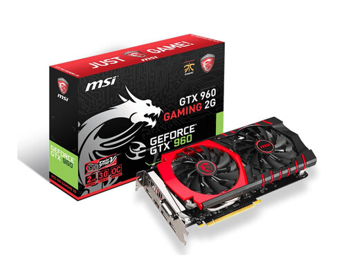 Περισσότερες πληροφορίες για "MSI GTX 960 GAMING 2G"