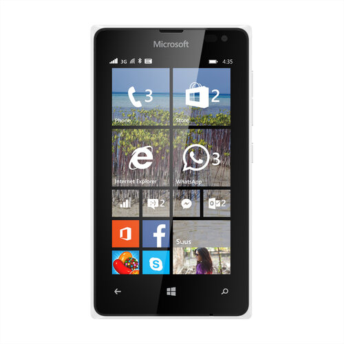 Περισσότερες πληροφορίες για "Nokia Lumia 435 Dual-SIM (Άσπρο/8 GB)"