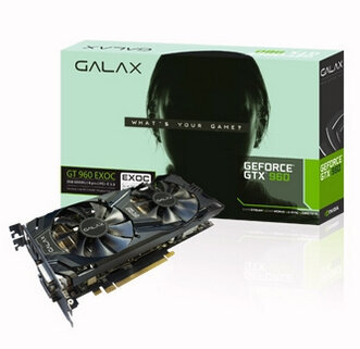 Περισσότερες πληροφορίες για "GALAX GeForce GTX 960 EXOC 2GB"