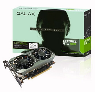 Περισσότερες πληροφορίες για "GALAX GeForce GTX 960 OC 2GB"