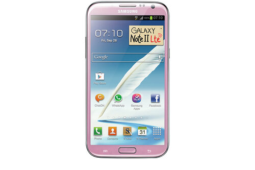 Περισσότερες πληροφορίες για "Samsung Galaxy Note II GT-N7105 (Ροζ/16 GB)"
