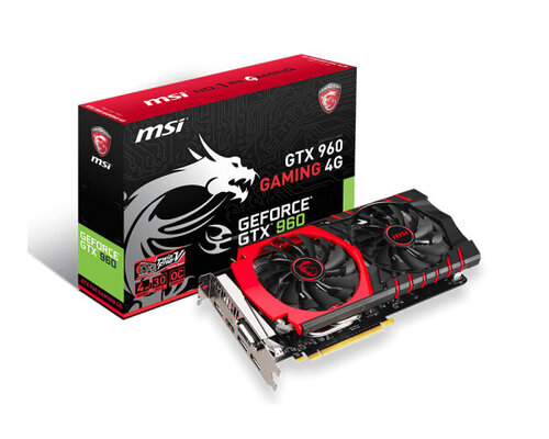 Περισσότερες πληροφορίες για "MSI GTX 960 GAMING 4G"