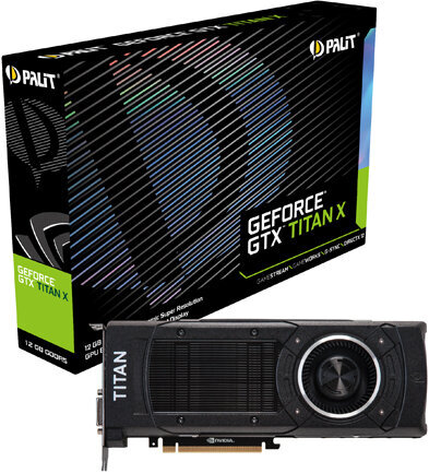 Περισσότερες πληροφορίες για "Palit GTX Titan X 12GB"