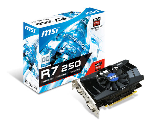 Περισσότερες πληροφορίες για "MSI Radeon R7 250 2GD3 OC"