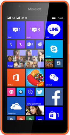 Περισσότερες πληροφορίες για "Microsoft Lumia 540 (Πορτοκαλί/8 GB)"