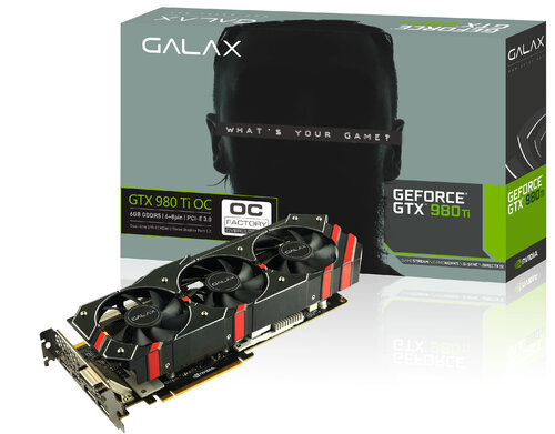 Περισσότερες πληροφορίες για "GALAX GeForce GTX 980 Ti OC 6GB"