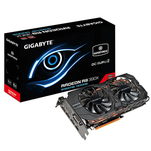 Περισσότερες πληροφορίες για "Gigabyte GV-R939XWF2-8GD"