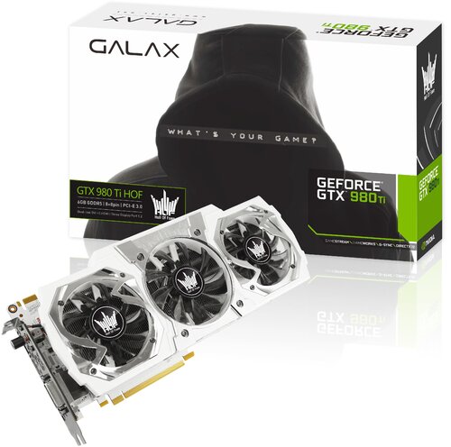 Περισσότερες πληροφορίες για "GALAX GeForce GTX 980 Ti HOF 6GB"