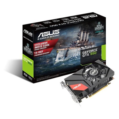 Περισσότερες πληροφορίες για "ASUS GTX950-M-2GD5"