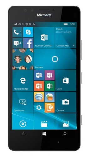 Περισσότερες πληροφορίες για "Nokia Lumia 950 (Άσπρο/32 GB)"