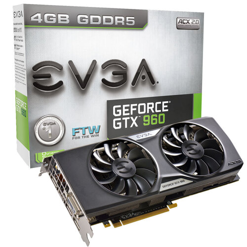 Περισσότερες πληροφορίες για "EVGA GeForce GTX 960 4GB"