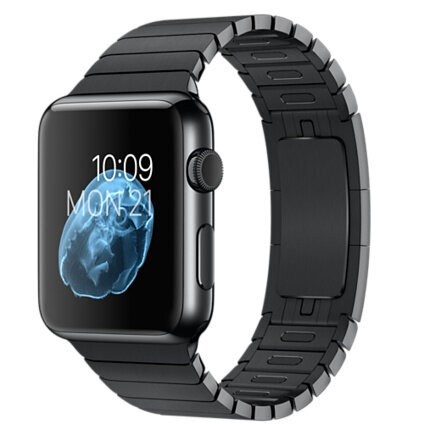 Περισσότερες πληροφορίες για "Apple Watch 42mm Stainless Steel Space Black Link Bracelet"
