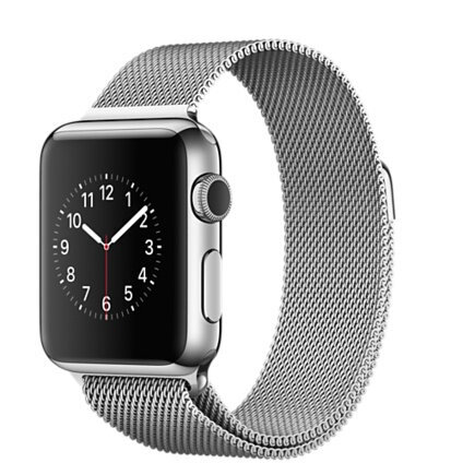 Περισσότερες πληροφορίες για "Apple Watch 38mm Stainless Steel Case with Milanese Loop"
