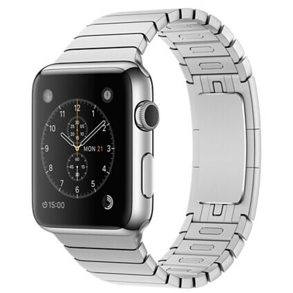 Περισσότερες πληροφορίες για "Apple Watch 42mm Stainless Steel Link Bracelet"
