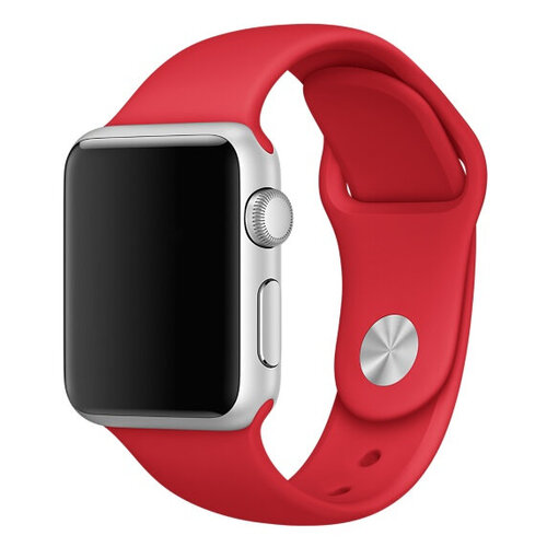 Περισσότερες πληροφορίες για "Apple Watch 38mm Stainless Steel Red Sport Band"