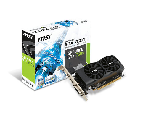 Περισσότερες πληροφορίες για "MSI N750 Ti-2GD5TLP"