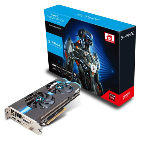 Περισσότερες πληροφορίες για "Sapphire Radeon Vapor-X R7 370 4GB GDDR5"