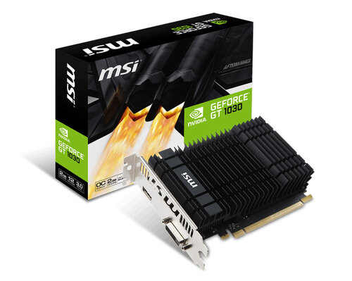 Περισσότερες πληροφορίες για "MSI GeForce GT 1030 2GH OC"