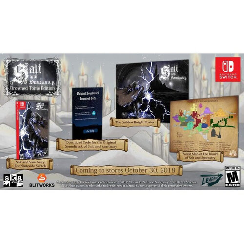 Περισσότερες πληροφορίες για "SEGA Salt and Sanctuary: Drowned Tome Edition (Nintendo Switch)"