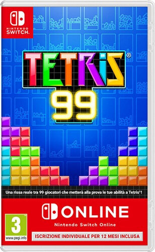 Περισσότερες πληροφορίες για "Tetris 99 +  Online 12 month (Nintendo Switch)"