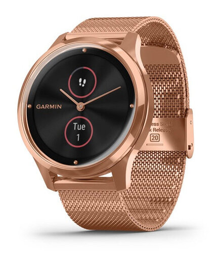 Περισσότερες πληροφορίες για "Garmin vívomove Luxe"