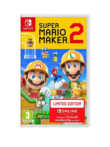 Περισσότερες πληροφορίες για "Nintendo Super Mario Maker 2 + 12 Month Online Subscription (Nintendo Switch)"