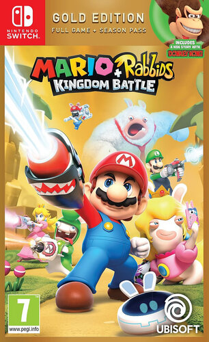 Περισσότερες πληροφορίες για "Ubisoft Mario + Rabbids: Kingdom Battle Gold Edition (Nintendo Switch)"