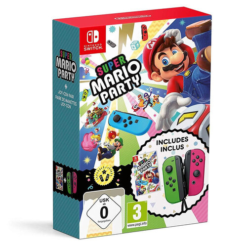 Περισσότερες πληροφορίες για "Nintendo HAC Super Mario Party Limited (Nintendo Switch)"