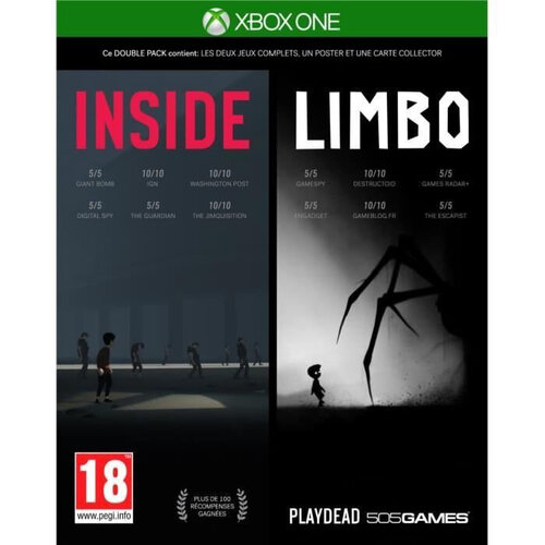 Περισσότερες πληροφορίες για "INSIDE - LIMBO DOUBLE (Xbox One)"