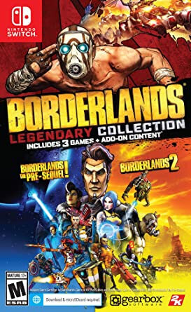 Περισσότερες πληροφορίες για "Borderlands - Legendary Collection (Nintendo Switch)"