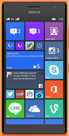 Περισσότερες πληροφορίες για "Nokia Lumia 730 Dual Sim (Πορτοκαλί/8 GB)"