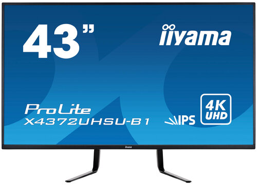 Περισσότερες πληροφορίες για "iiyama ProLite X4372UHSU-B1 (42.5"/4K Ultra HD)"