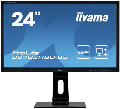 Περισσότερες πληροφορίες για "iiyama ProLite B2483HSU-B5 (24"/Full HD)"