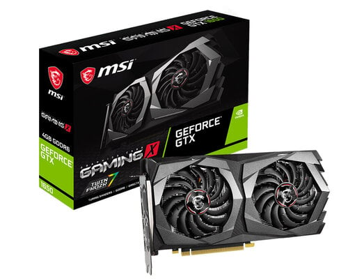 Περισσότερες πληροφορίες για "MSI GTX 1650 D6 GAMING X"