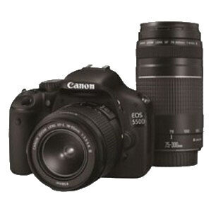 Περισσότερες πληροφορίες για "Canon EOS 550D + EF-S 18-55mm EF 75-300mm"