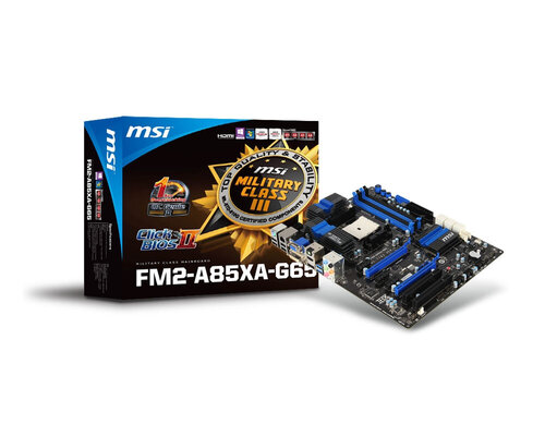 Περισσότερες πληροφορίες για "MSI FM2-A85XA-G65"