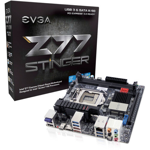 Περισσότερες πληροφορίες για "EVGA Z77 Stinger"
