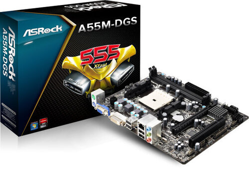Περισσότερες πληροφορίες για "Asrock A55M-DGS"
