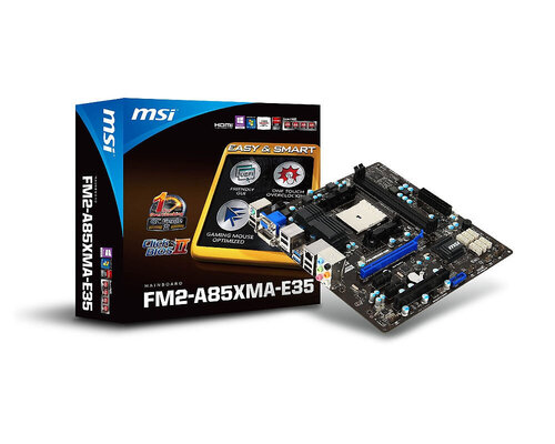 Περισσότερες πληροφορίες για "MSI FM2-A85XMA-E35"