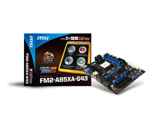 Περισσότερες πληροφορίες για "MSI FM2-A85XA-G43"