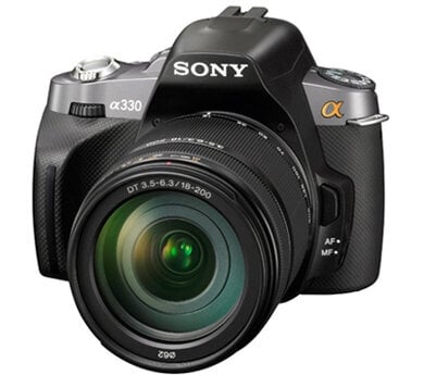 Περισσότερες πληροφορίες για "Sony DSLR-A330H"