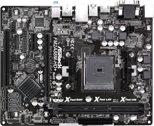 Περισσότερες πληροφορίες για "Asrock FM2A88M-HD+"