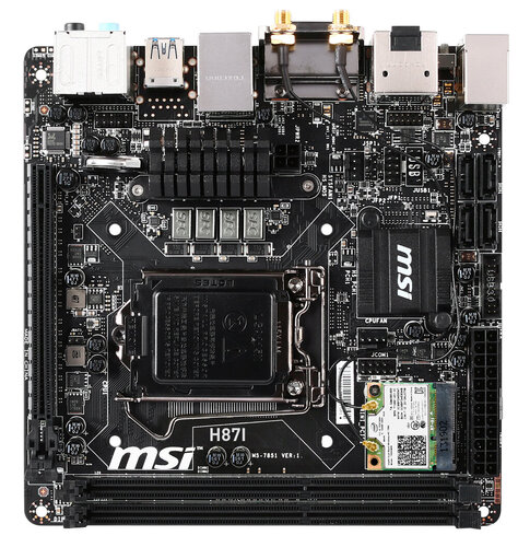 Περισσότερες πληροφορίες για "MSI H87I AC"