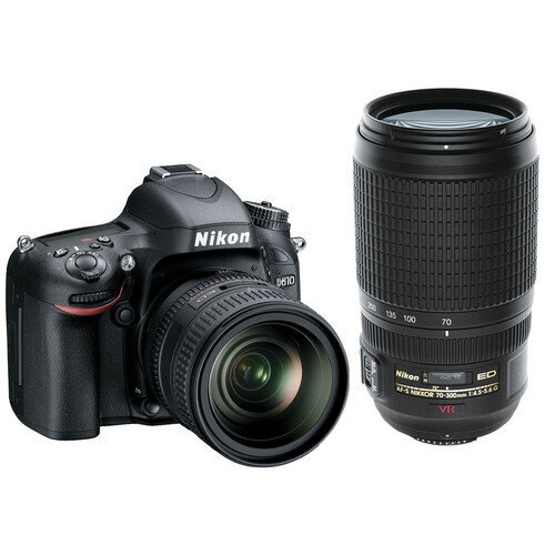 Περισσότερες πληροφορίες για "Nikon D610 + AF-S NIKKOR 24–85mm f/3.5-4.5G ED VR Zoom-NIKKOR 70-300mm f/4.5-5.6G IF-ED 32GB"